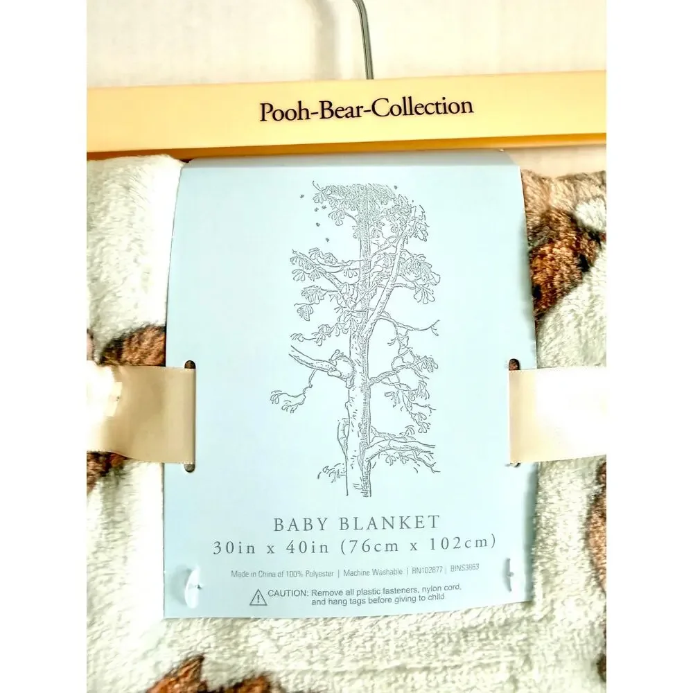 New Pooh Bear Collection Winnie The Pooh Tiger Baby Blanket 30
